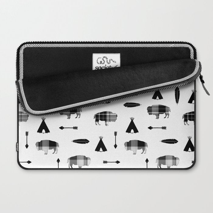 Buffalo Tribe Laptop Sleeve Gallery Image 2