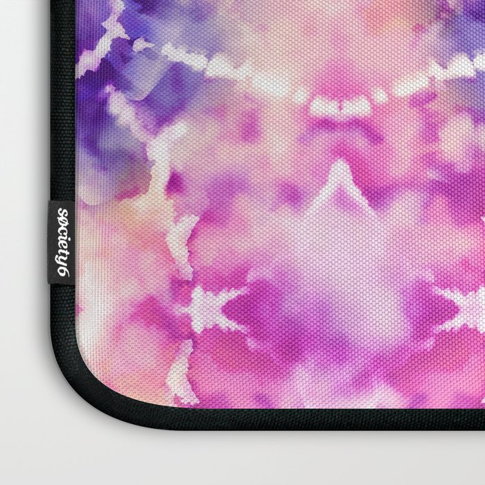 Tie Dye - peachy purple  Laptop Sleeve Gallery Image 3