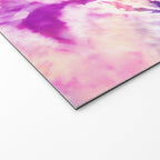 Tie Dye - peachy purple  Welcome Mat Gallery Image 2