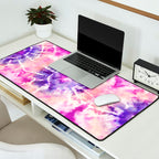 Tie Dye - peachy purple  Desk Mat Gallery Image 2