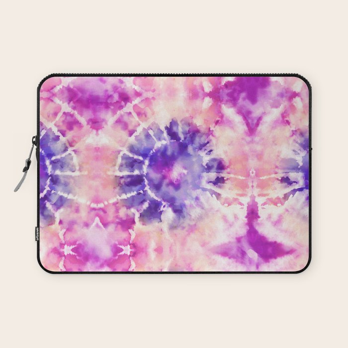 Tie Dye - peachy purple  Laptop Sleeve