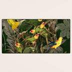 Floral and Birds XXXVI Desk Mat Gallery Image 3