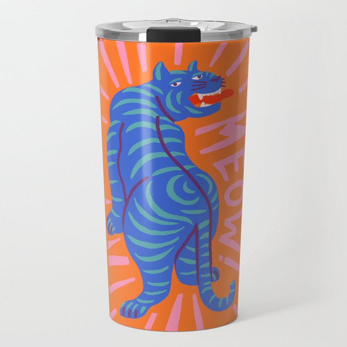Meow Travel Mug Gallery Image 1