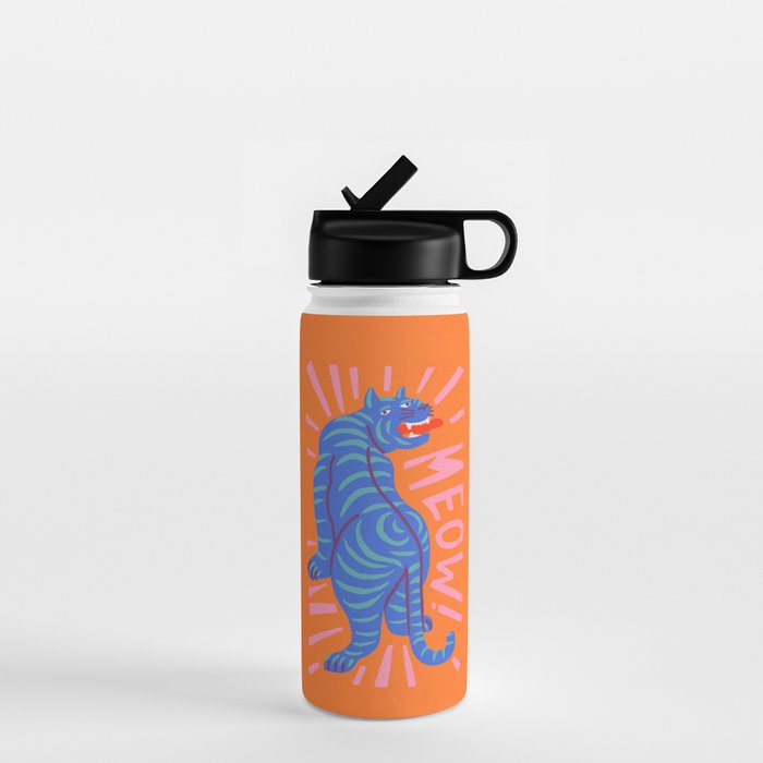 Meow Water Bottle Gallery Image 1