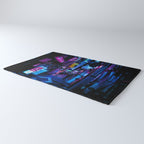 Tokyo's Moody Blue Vibes Rug Gallery Image 3