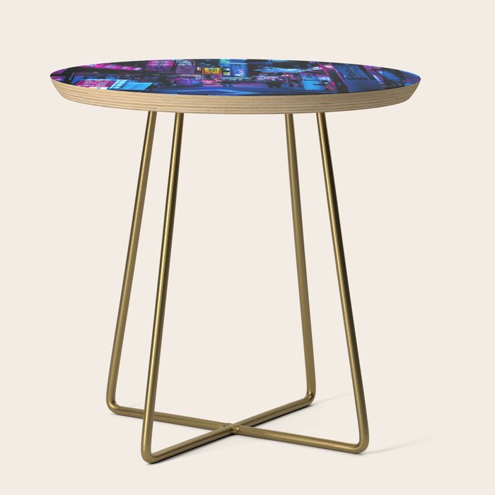 Tokyo's Moody Blue Vibes Side Table Gallery Image 1