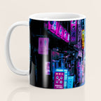 Tokyo's Moody Blue Vibes Coffee Mug Gallery Image 3