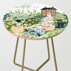 Chickens in the Garden Side Table Gallery Image 2