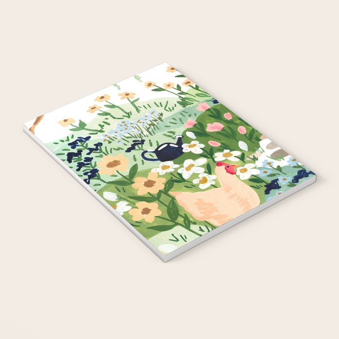 Chickens in the Garden Notebook Gallery Image 3