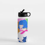 Cat Lady Water Bottle Gallery Image 1