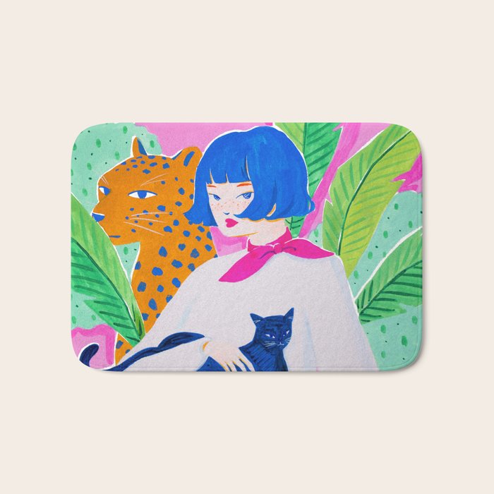 Cat Lady Bath Mat Gallery Image 1