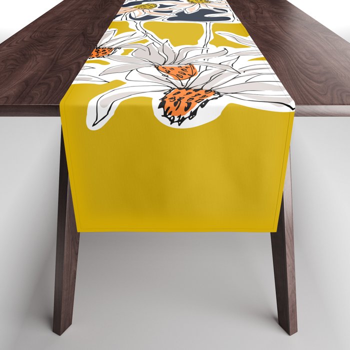 How time goes by - coneflower Table Runner Gallery Image 1