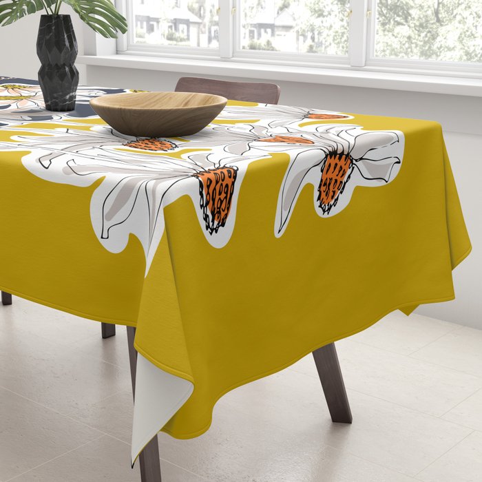 How time goes by - coneflower Tablecloth Gallery Image 3