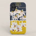 How time goes by - coneflower iPhone Case Gallery Image 1