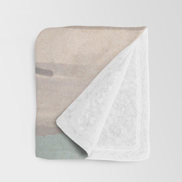 Dreaming by the Sea Throw Blanket Gallery Image 3