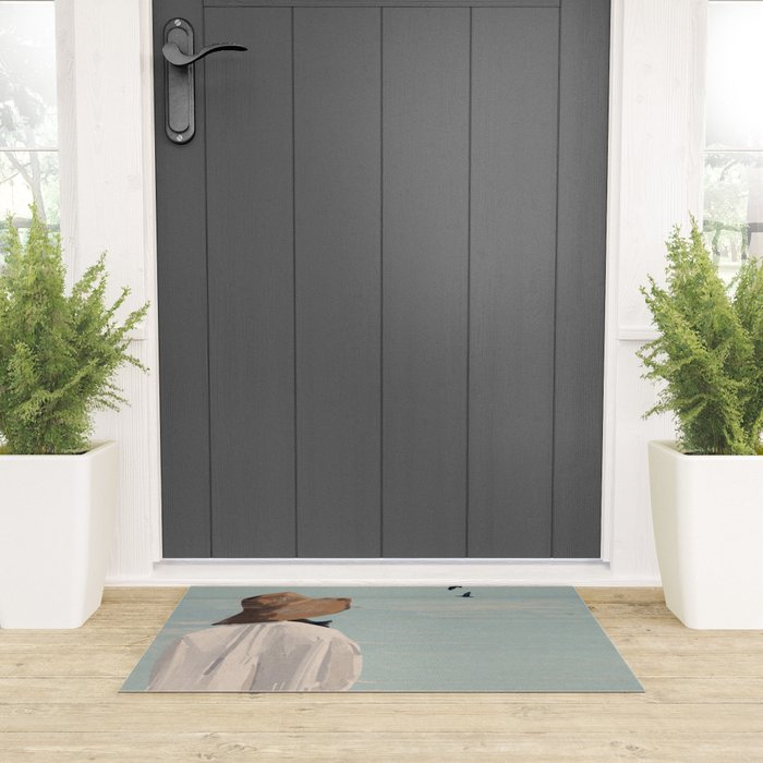 Dreaming by the Sea Welcome Mat Gallery Image 3