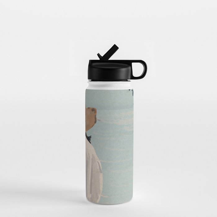 Dreaming by the Sea Water Bottle Gallery Image 1