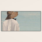 Dreaming by the Sea Desk Mat Gallery Image 3