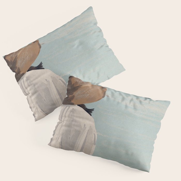 Dreaming by the Sea Pillow Sham Gallery Image 1