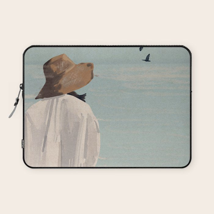 Dreaming by the Sea Laptop Sleeve Gallery Image 1