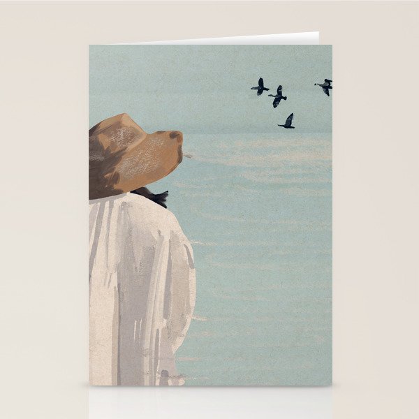Dreaming by the Sea Stationery Card Gallery Image 2