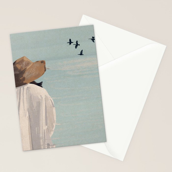Dreaming by the Sea Stationery Card Gallery Image 2