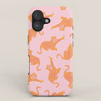 Year of the Tiger - Pink/Orange iPhone Case Gallery Image 1