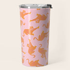 Year of the Tiger - Pink/Orange Travel Mug Gallery Image 2