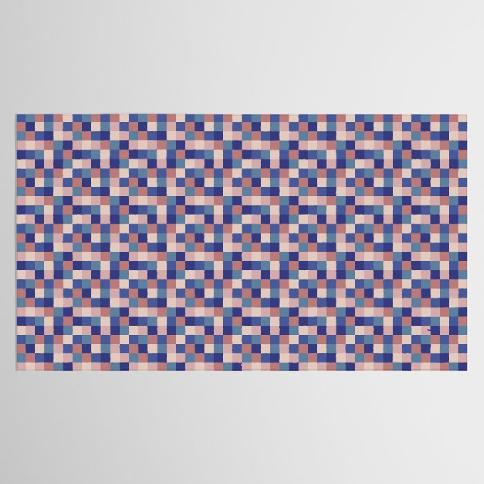Bold Colorful Checks Pattern - Small XV Tablecloth Gallery Image 2