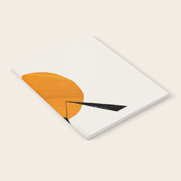 Minimalist Minimal Mid Century Abstract Middle Eastern Egypt Ancient Ruins Pyramids Moon Ejaaz Hanif Notebook Gallery Image 2