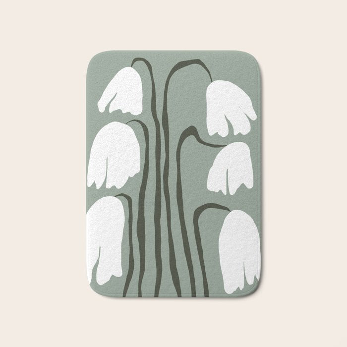 Dropping Tulip Bath Mat Gallery Image 1
