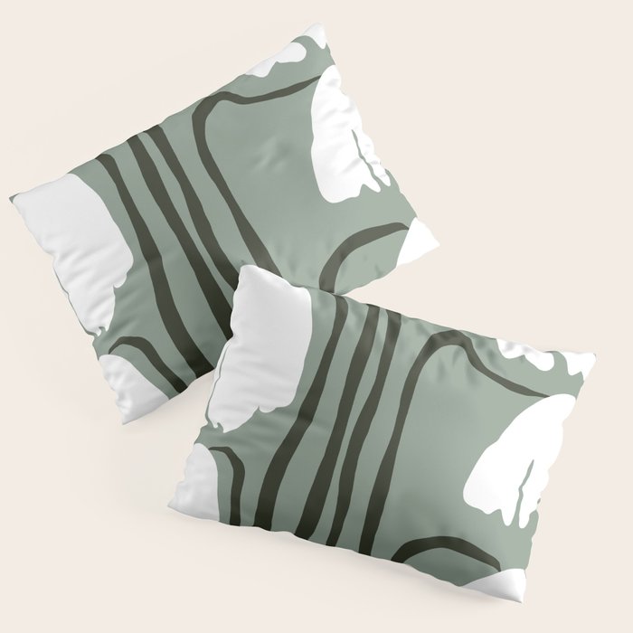 Dropping Tulip Pillow Sham Gallery Image 1