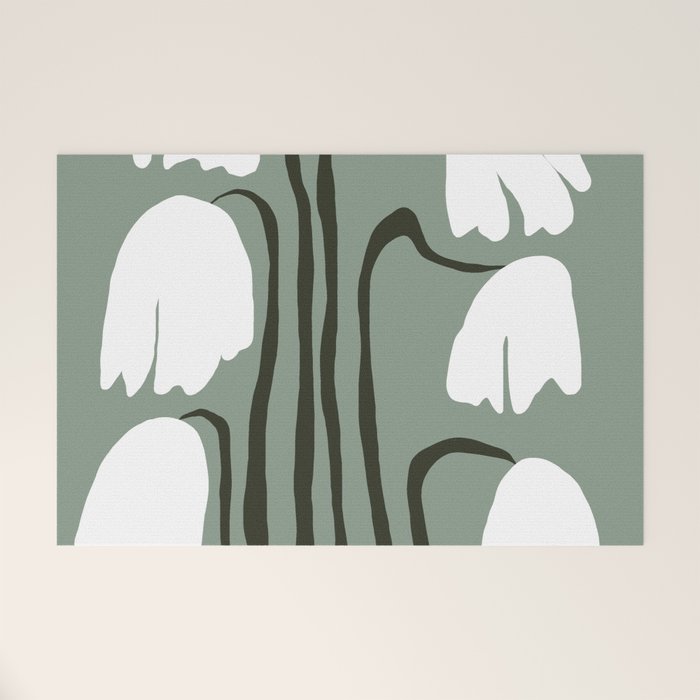 Dropping Tulip Welcome Mat Gallery Image 1
