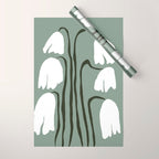 Dropping Tulip Wrapping Paper Gallery Image 1