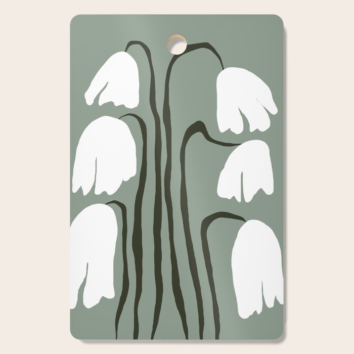 Dropping Tulip Cutting Board Gallery Image 1