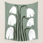 Dropping Tulip Wall Tapestry Gallery Image 4
