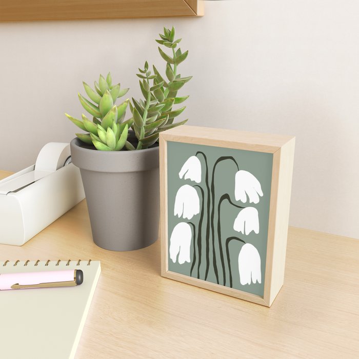 Dropping Tulip Mini Art Print Gallery Image 2