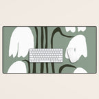Dropping Tulip Desk Mat Gallery Image 1