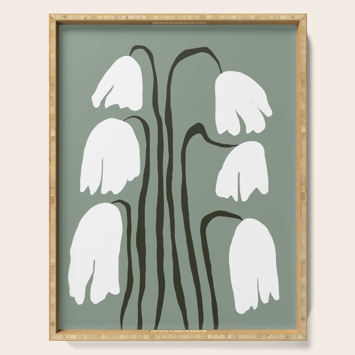 Dropping Tulip Serving Tray Gallery Image 1