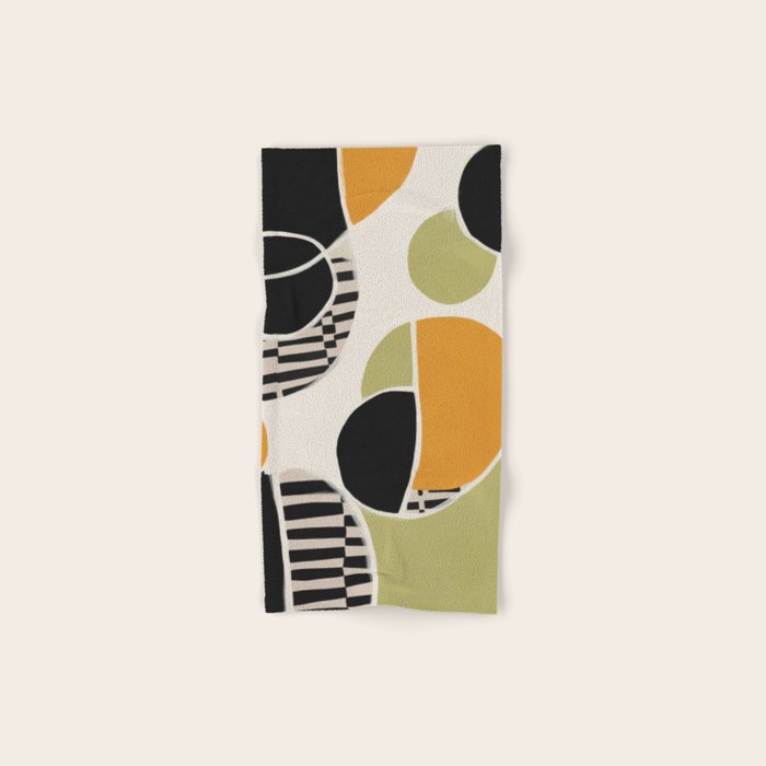 Stripes and Shapes III Bath Towel Gallery Image 1
