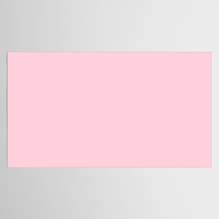Light Soft Pastel Pink Solid Color Tablecloth Gallery Image 2