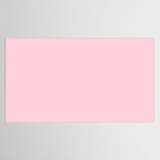 Light Soft Pastel Pink Solid Color Tablecloth Gallery Image 2