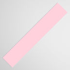 Light Soft Pastel Pink Solid Color Table Runner Gallery Image 3