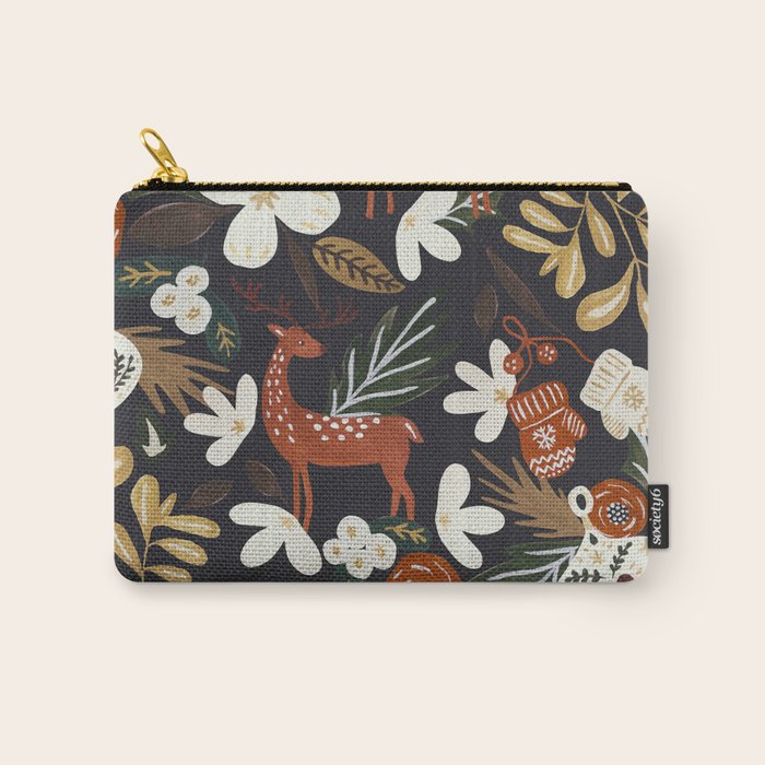 Christmas holiday night III Carry All Pouch Gallery Image 1