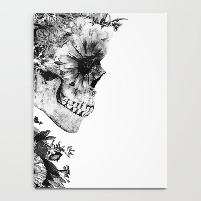 Skull BW Notebook Gallery Image 4