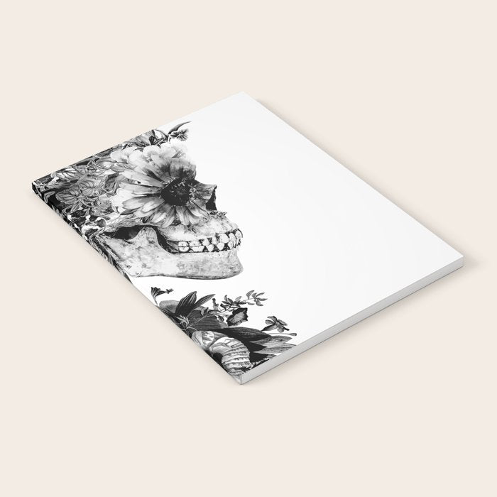 Skull BW Notebook Gallery Image 1
