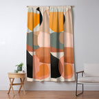 Modern Abstract Art 145 Window Curtain Gallery Image 5