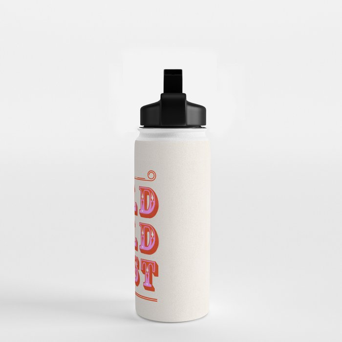 Wild Wild West Cowboy Typography Water Bottle Gallery Image 2