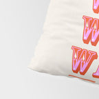 Wild Wild West Cowboy Typography Pillow Sham Gallery Image 4