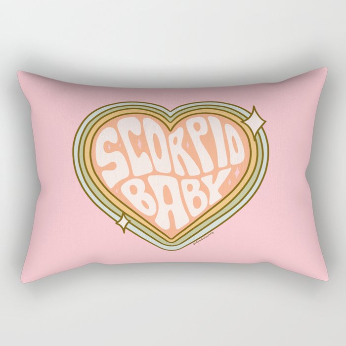 Scorpio Baby Rectangular Pillow Gallery Image 2